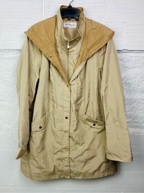 Breckenridge Women's Beige Hooded Parka Jacket size large